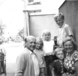 Photo aus dem Jahr 1966 von der Struckmannstraße Ecke Sprengerstraße 46 in Hidesheim