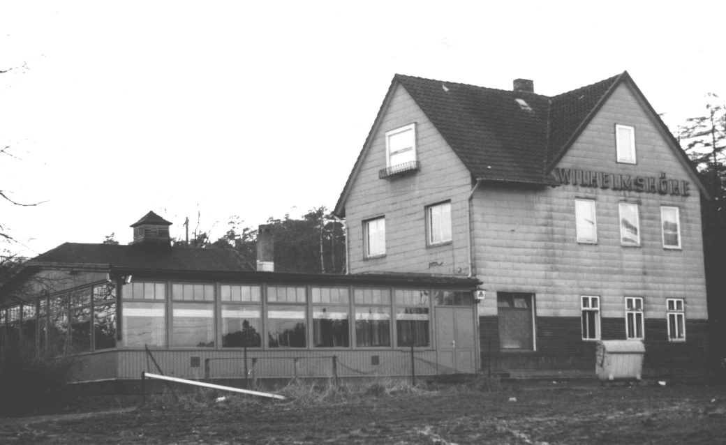 Photo von der Diskothek BEBOP in Hildesheim vor der Zerstörung des Gebäudes durch einen Brand. 1044x639 Pixel