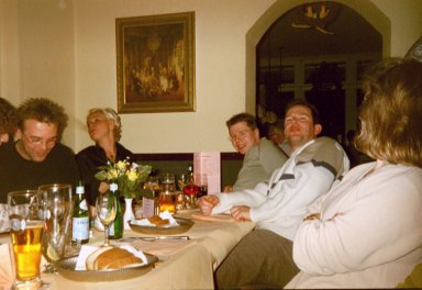 Photo vom Klassentreffen in Spandau im  Jahr 2002