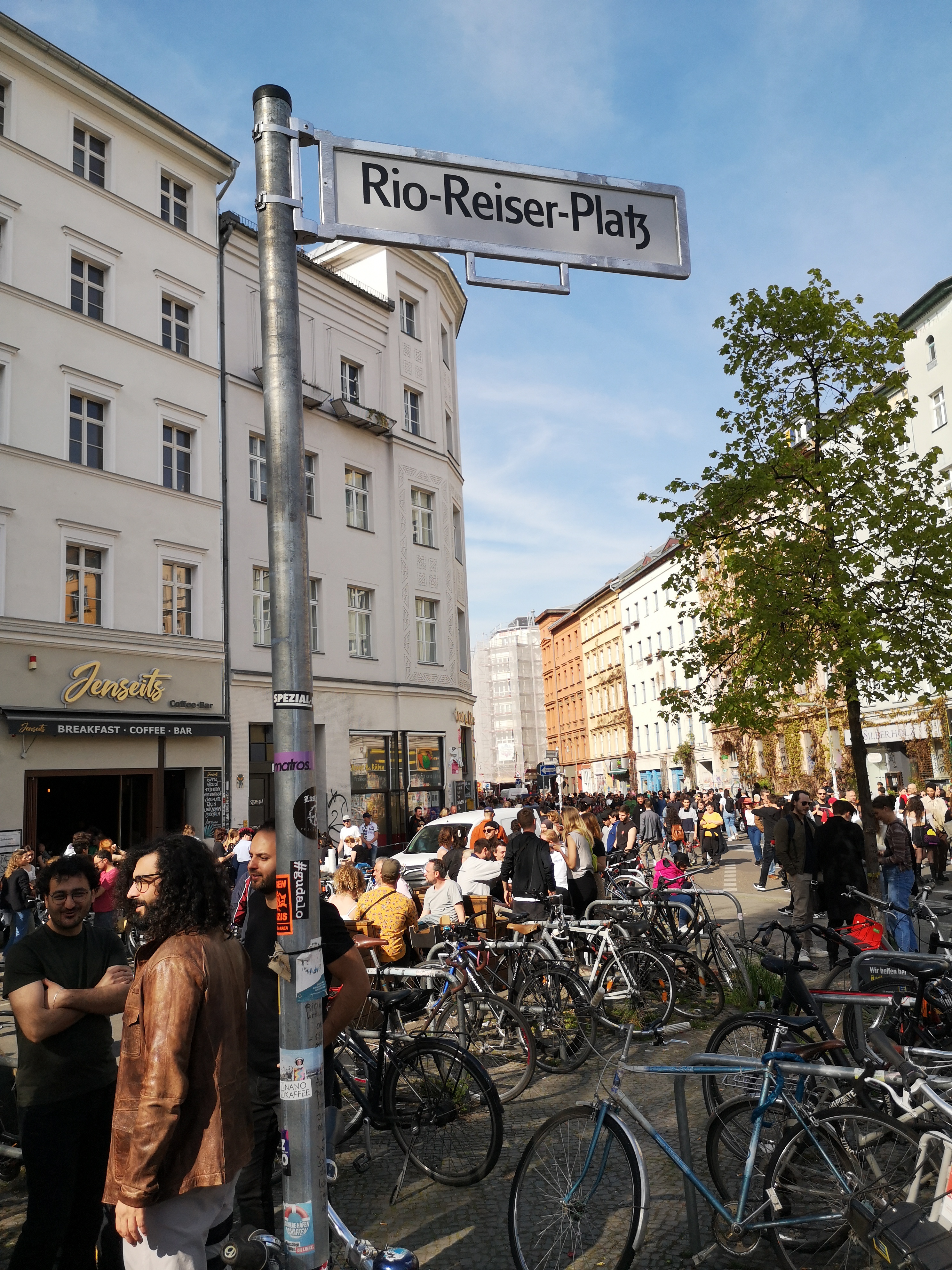 Photo vom 1. Mai 2023 in Kreuzberg in Berlin (Germany). Fotograf: Erwin Thomasius.